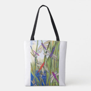 Dragonfly Summer Tote Bag