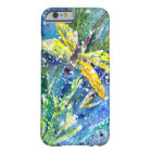 Dragonfly Summer watercolor phone case