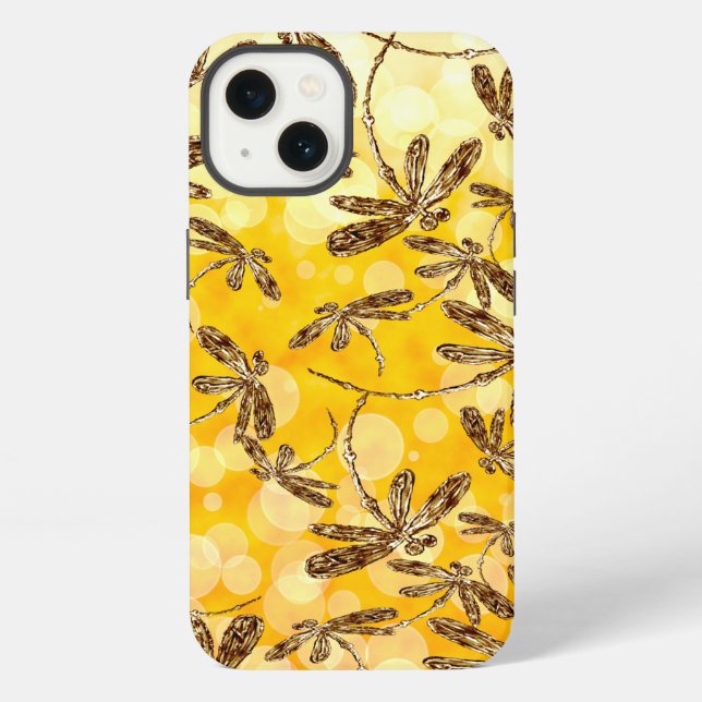 Dragonfly Sunshine iPhone Case (Back)