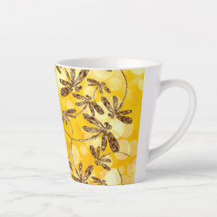 Dragonfly Sunshine Latte Mug