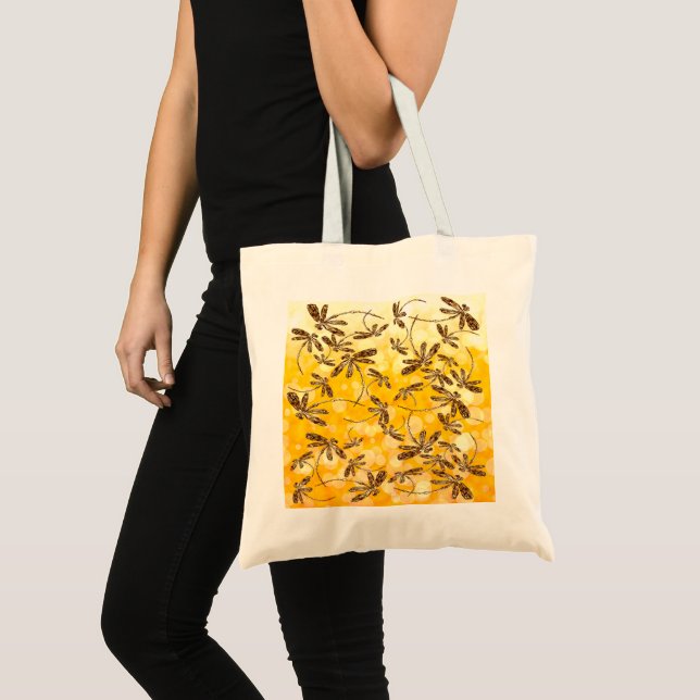 Dragonfly Sunshine Tote Bag (Front (Product))