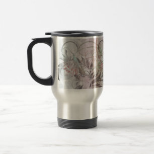 Dragonfly Swirls Stainless Travel Cup