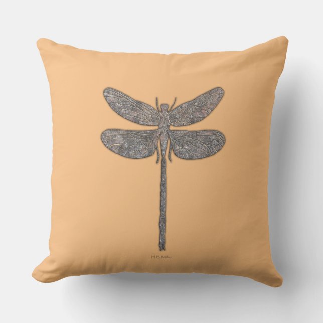 Dragonfly Talking Canyons, New Mexico Cushion (Front)