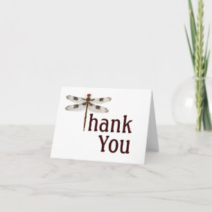 Dragonfly Thank You Card