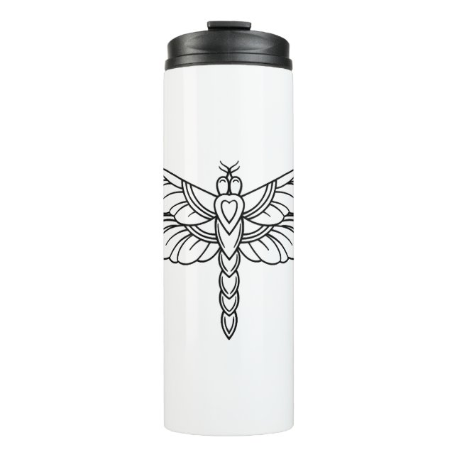 Dragonfly                         thermal tumbler (Front)