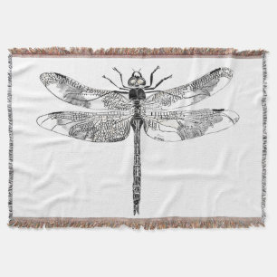 Dragonfly Throw Rug