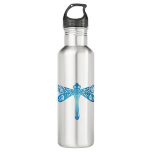 Dragonfly Tribal Tattoo Gift Idea 710 Ml Water Bottle