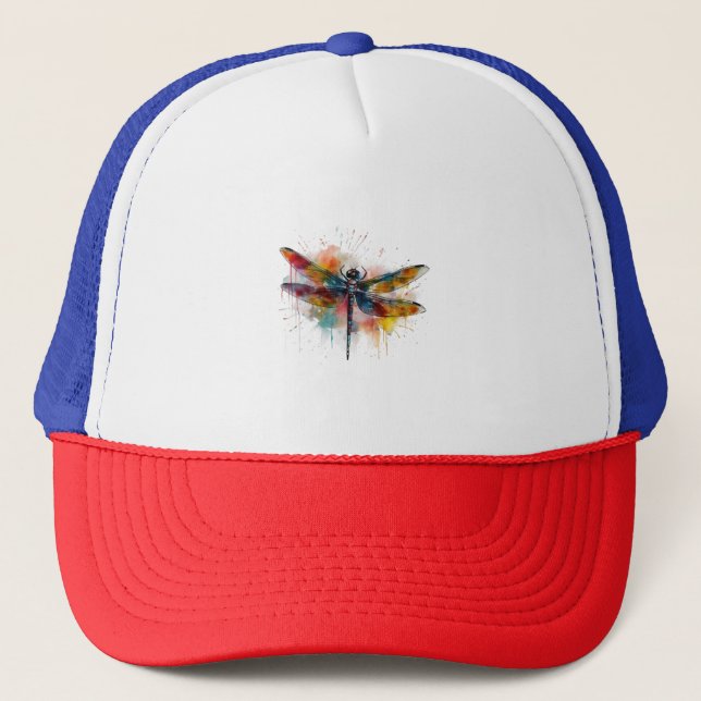 Dragonfly   trucker hat (Front)