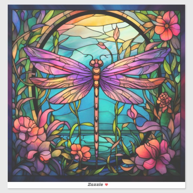 Dragonfly Vinyl Sticker (Sheet)
