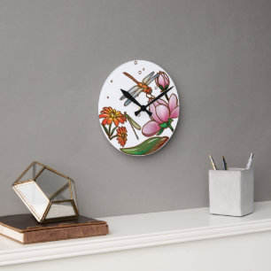 Dragonfly Wall Clock
