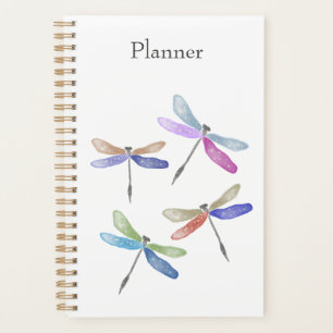 Dragonfly Watercolor Annual Planner