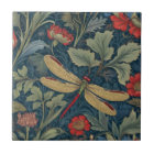 Dragonfly William Morris style Right side Vintage
