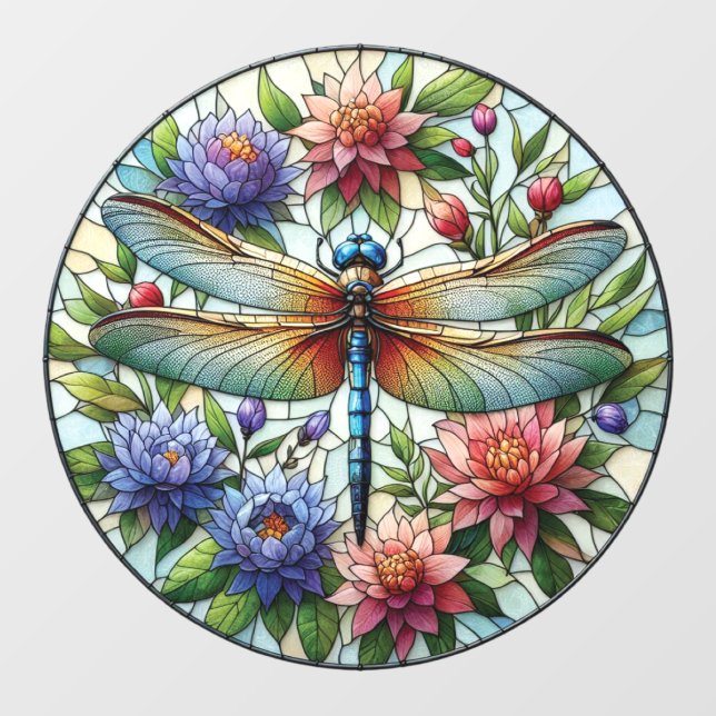 Dragonfly Window Cling (Sheet)