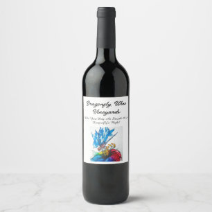 DRAGONFLY WINE VINYARDS LABEL
