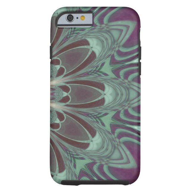 Dragonfly Wings Mandala Case-Mate iPhone Case (Back)