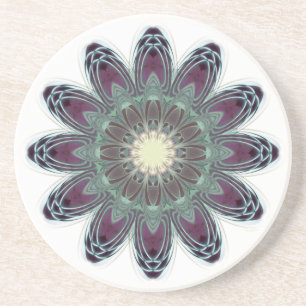 Dragonfly Wings Mandala Coaster