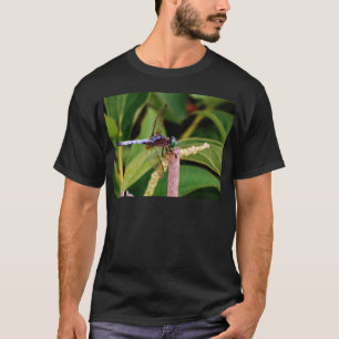 Dragonfly with white flowers T-Shirt