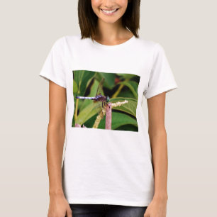 Dragonfly with white flowers T-Shirt