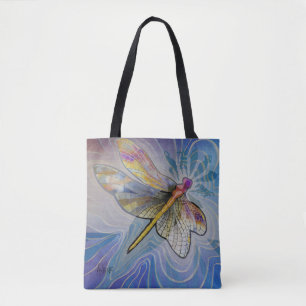Dragonfly Woman tote