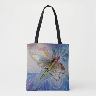 Dragonfly Woman tote