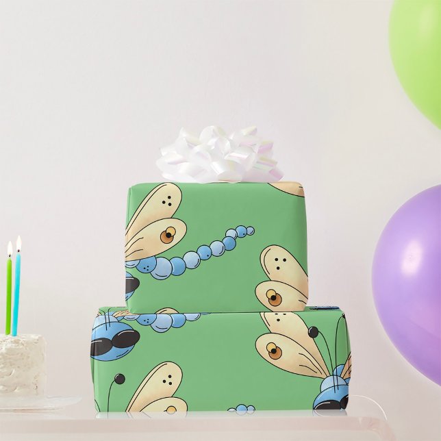Dragonfly Wrapping Paper (Creator Uploaded)