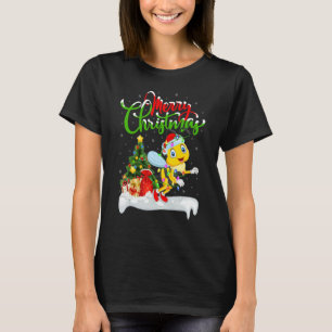 Dragonfly Xmas Decorations Santa Dragonfly Chris T-Shirt