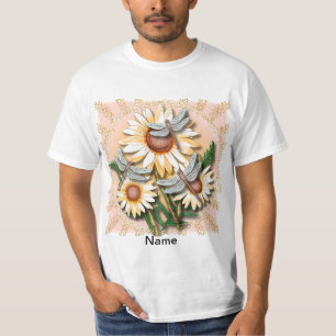Dragonfly Yellow Daisy t-shirt