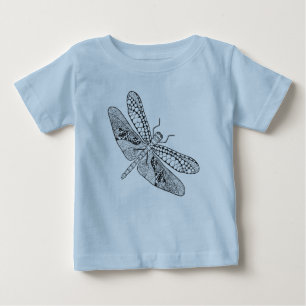 Dragonfly Zendoodle Baby T-Shirt