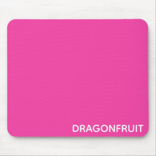 Dragonfruit pink colour name mouse mat