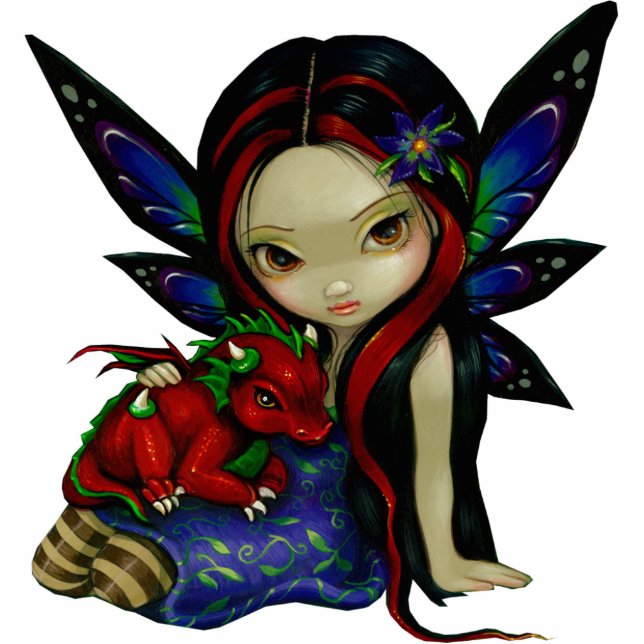 Dragonling Garden I Photo Sculpture (Front)