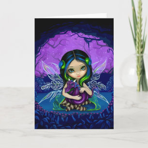 "Dragonling Garden II" Greeting Card