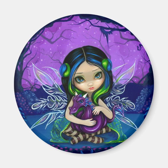 "Dragonling Garden II" Magnet (Front)