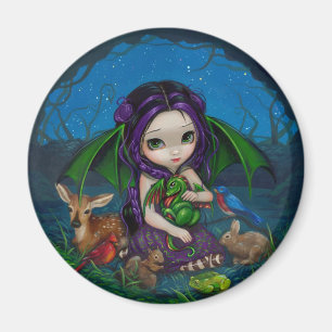 "Dragonling Garden III" Magnet