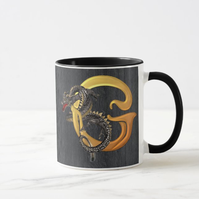 Dragonlore Initial G Mug (Right)