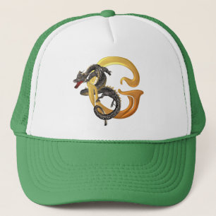 Dragonlore Initial G Trucker Hat