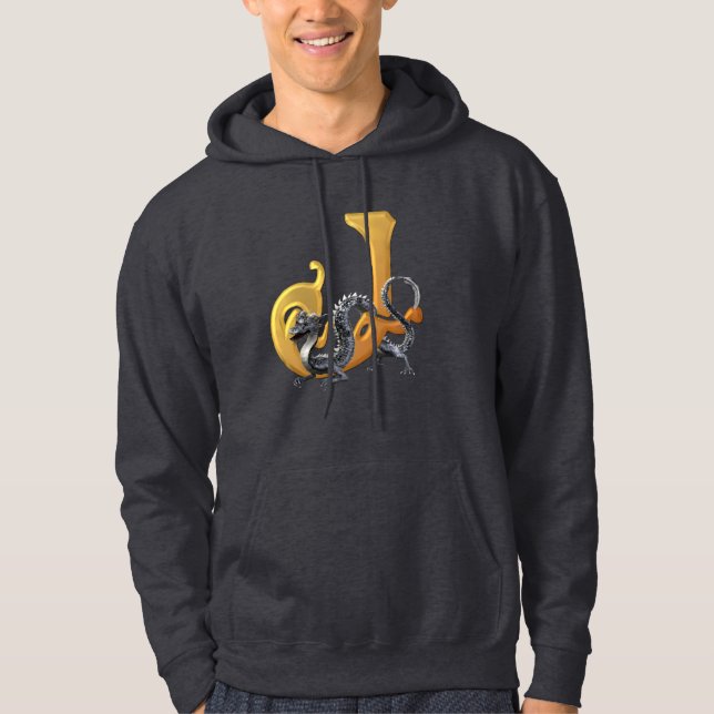 Dragonlore Initial J Hoodie (Front)