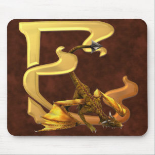 Dragonlore Initials E Mouse Mat