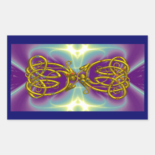 DRAGONLOVE RECTANGULAR STICKER