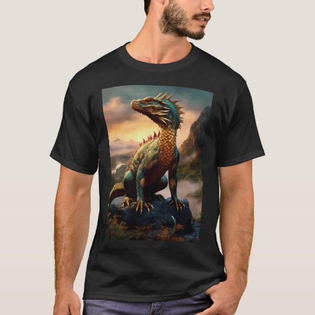 Dragonous Horned Lizard T-Shirt (Front)
