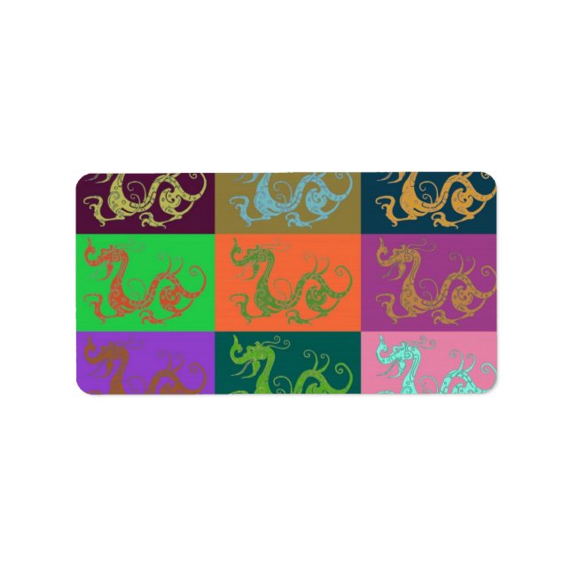 Dragons Address Label (Front)