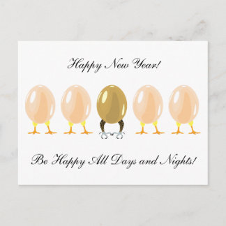 dragons and chickens Custom Postcard