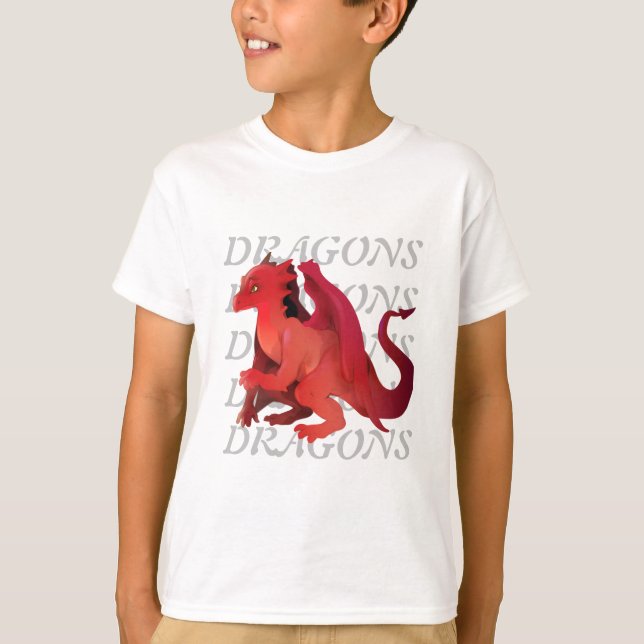 Dragons Art T-Shirt (Front)