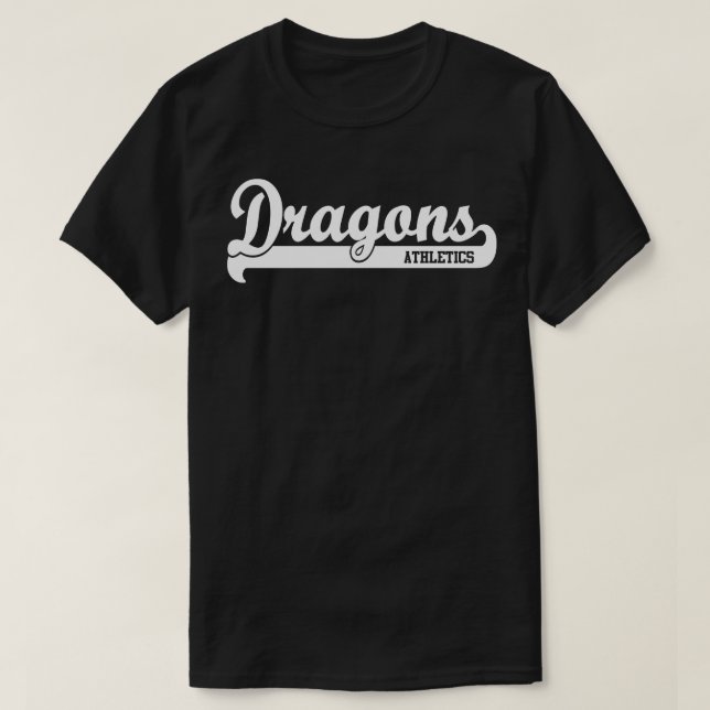 Dragons Athletics T-Shirt (Design Front)