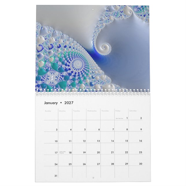 Dragon's Breath Calendar (Jan 2027)