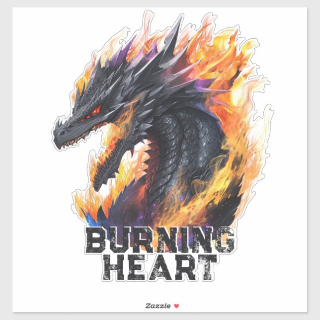  Dragon's Burning Heart (Sheet)