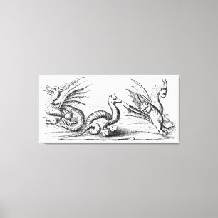 Dragons Canvas Print