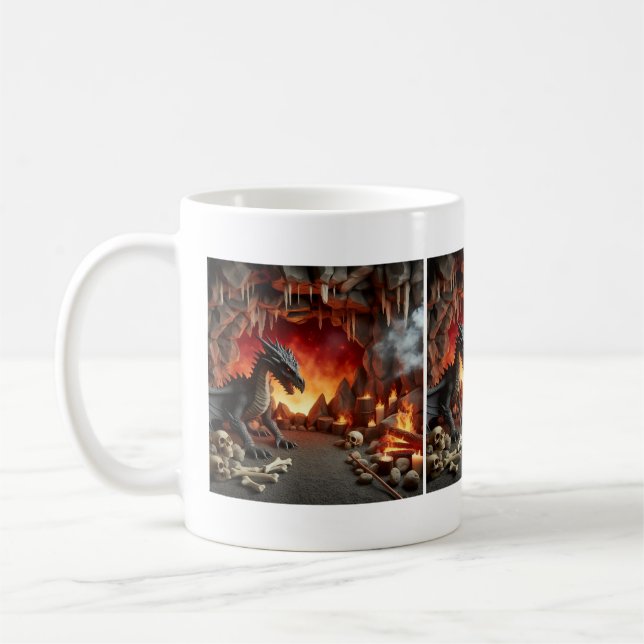 Dragon's Cave Art Mug (Left)