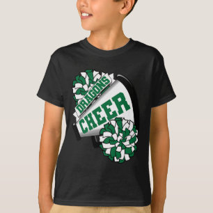 Dragons Cheer Ck To School Cheerleading Spirit G T-Shirt