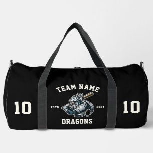 Dragons "Customisable" Baseball Duffle Bag