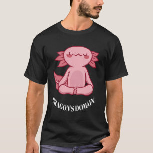 Dragon'S Domain Cute Funny Yoga Dragon Designs Pre T-Shirt